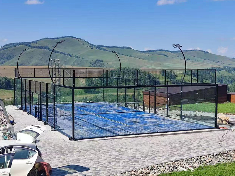 Padel court установлен в россии в 2024 году